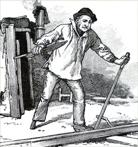 En signalman. av Unbekannt