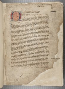 En avskrift, i tre händer, av Marcus Tullius Ciceros filosofiska verk som till synes hämtade från editio romana från 1471, med marginalia i handen av Archibald Whitelaw och andra, ca 1480 (bläck på pergament) av Unbekannt
