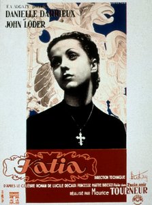 Affisch för filmen Katia av Maurice Tourneur med Danielle Darrieux 1938 av Unbekannt