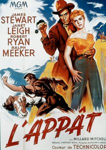 Affiche av filmen The Naked Spur av AnthonyMann 1953 av Unbekannt