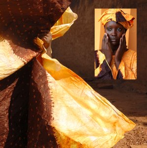 Afrikanska tryck 35, 2009 (foto) av Unbekannter Künstler
