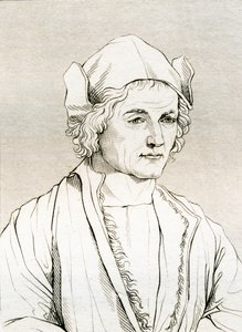 Albrecht Dürers far, efter en målning av Albrecht Dürer 1497, från 
