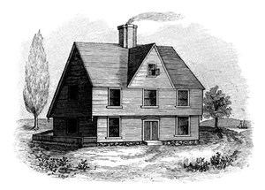 "Allyn House, New Plymouth av Unbekannter Künstler
