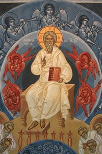 Apokalypse. Saint-Antoine-le-Grand orthodoxe Kirche Saint-Laurent-en-Royans Frankreich