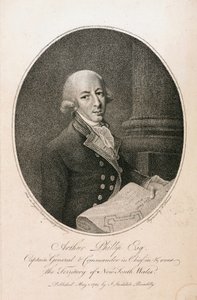 Arthur Phillip, brittisk sjöbefälhavare, ca 1789 av Unbekannt