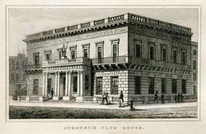 Athenaeum klubbhus av Unbekannt