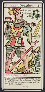 Försoning, tarotkort, franska av Unbekannt