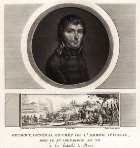 Barthelemy Catherine Joubert, general och chef för den italienska armén av Unbekannt