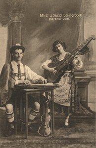 Bavaria-Duo, Tyskland, ca 1910 (vykort) av Unbekannter Künstler
