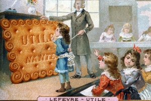 Biscuit Lu Nantes - Loire Atlantique N* 205 - Nantes - Museum of Decorative Arts - Utställning ""Biscuiterie Nantaise"" - 900200156 av Unbekannt