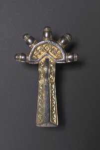 Bow Fibula, Alemannic, 550-550 av Unbekannt