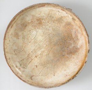 Skål med rovfågel, 1000–1200-talet av Unbekannt
