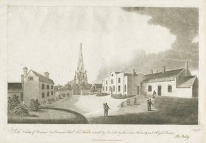 Brewood Grammar School: akvatintgravyr, 30 januari 1799 av Unbekannt