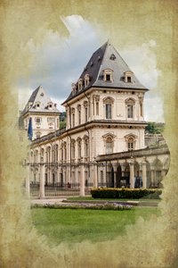 Castello del Valentino, Turin, Piemonte, Italien (manipulerat foto) av Unbekannt