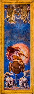Takmålning av solens och månens kammare, Francesco Primaticcio av Unbekannter Künstler