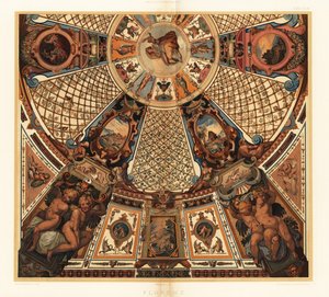 Takmålning i Uffizierna i Florens av Unbekannter Künstler