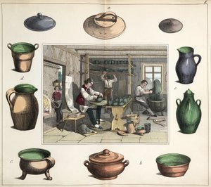 Keramik Tillverkning The Potter av Unbekannt
