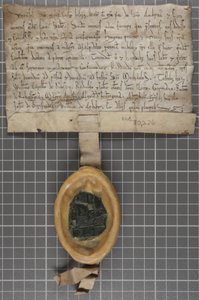 Charter av Walter, Prior of St Andrews av Unbekannt
