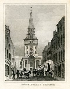 Christchurch Spitalfields av Unbekannt