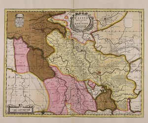 Cliuia ducatus och Rauestein dominium av Unbekannter Künstler