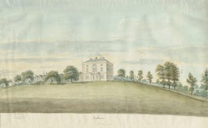 Colton - Bellamore House: akvarellmålning och [c 1800] av Unbekannt