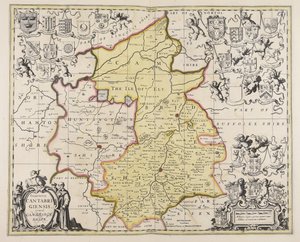 Comitatis Cantabrigiensis vernacule Cambridge Shire av Unbekannter Künstler