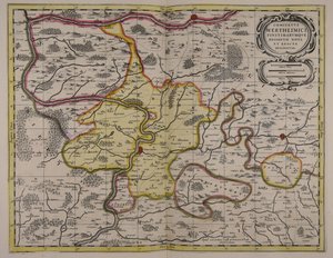 Comitatus Wertheimici finitimarumque regionum noua et exacta descriptio av Unbekannter Künstler