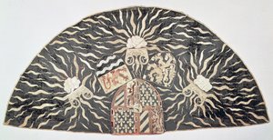 Cope av svart sammet med applicerat broderi som bär armarna av hertigen av Bourgogne, södra Nederländerna, ca 1476 av Unbekannt