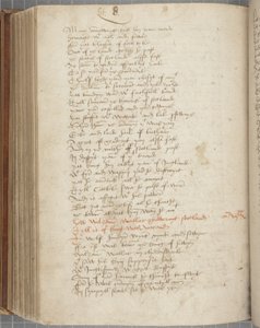 Kopia av krönikan Andrew av Wyntoun, Fol 319 verso, c.1550 (bläck på papper) av Unbekannt