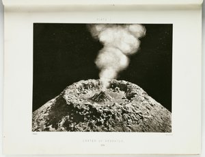 Vesuvius krater av Unbekannter Künstler