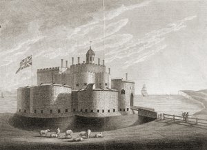 Deal Castle (gravyr) av Unbekannter Künstler