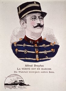 Dreyfusaffären: sanningen är på väg, tidigt 1900-tal (gravyr) av Unbekannter Künstler