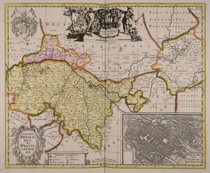 Ducatus Breslanus sive Wratislaviensis av Unbekannter Künstler