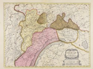 Ducatus Gelriae pars secunda quae est Ruremondensis av Unbekannter Künstler