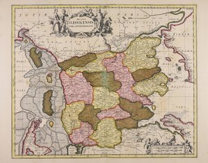 Ducatus Sleswicensis pars septentrionalis av Unbekannter Künstler