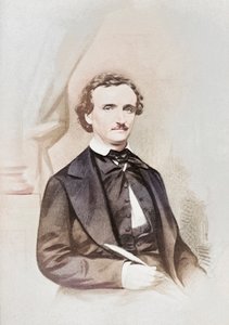 Edgar Allen Poe. 19. Jahrhundert (Foto)