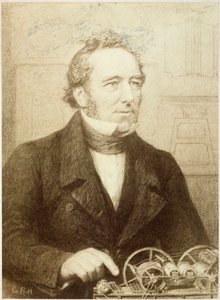 Edward Cowper, brittisk uppfinnare, ca 1830 av Unbekannt