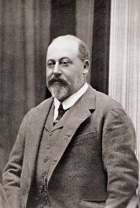 Edward VII, från Auld Acquaintance Further Reminiscences, publicerad c.1929 (litho) av Unbekannt