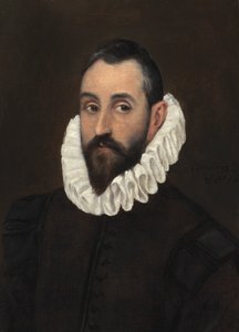 El Greco - Porträtt av en gentleman 2020 NYR 18715 0026-102907 av Unbekannter Künstler
