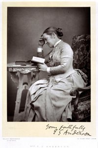 Elizabeth Garrett Anderson, läkare, ca 1880-talet av Unbekannt