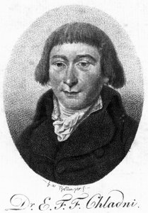 Ernst Florens Friedrich Chladni, tysk fysiker av Unbekannt