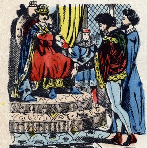 Utvisning av judar och italienska bankirer under Karl IV av Unbekannter Künstler