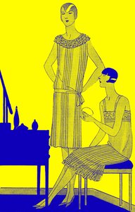 Mode: underkläder våren 1928 av Unbekannter Künstler