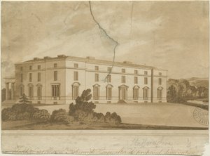 Fisherwick Hall: akvatintgravyr och [?1800-talet] av Unbekannt