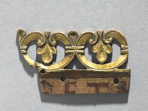 Fragment av ett prydnadsvapen från en relikvieskrin, ca 1165-1180 av Unbekannt
