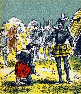 Francois I riddarvapen av Bayard den 15 september av Unbekannt
