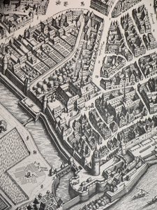 Frankfurt Karmelitkloster 1628 av Unbekannter Künstler