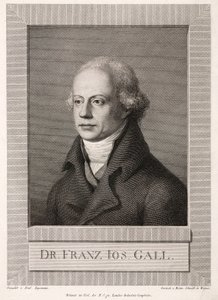 Franz Joseph Gall, tysk anatom och frenolog, ca 1800 av Unbekannt