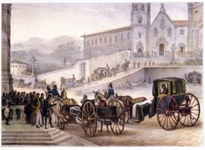 Begravningskonvojer i Brasilien av Unbekannter Künstler