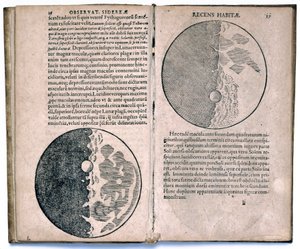 Galileos observationer av månen av Unbekannt
